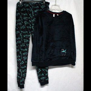Women's Joyspun Llama Pajamas Size Large 12-14